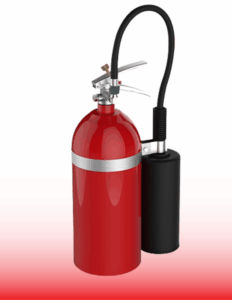 eficaz al extinguir fuegos de Clase B (líquidos inflamables y sólidos licuados)